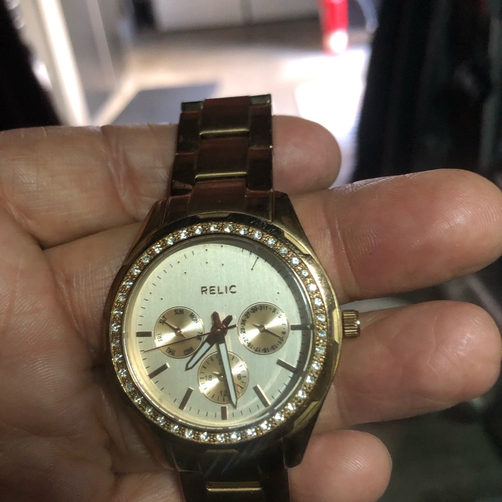 Relic Silver Watch Clasp